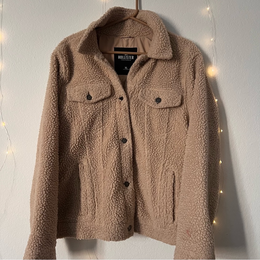 Hollister Oversized Teddy Sherpa Jacket